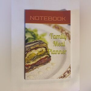 Family Meal Planner Notebook